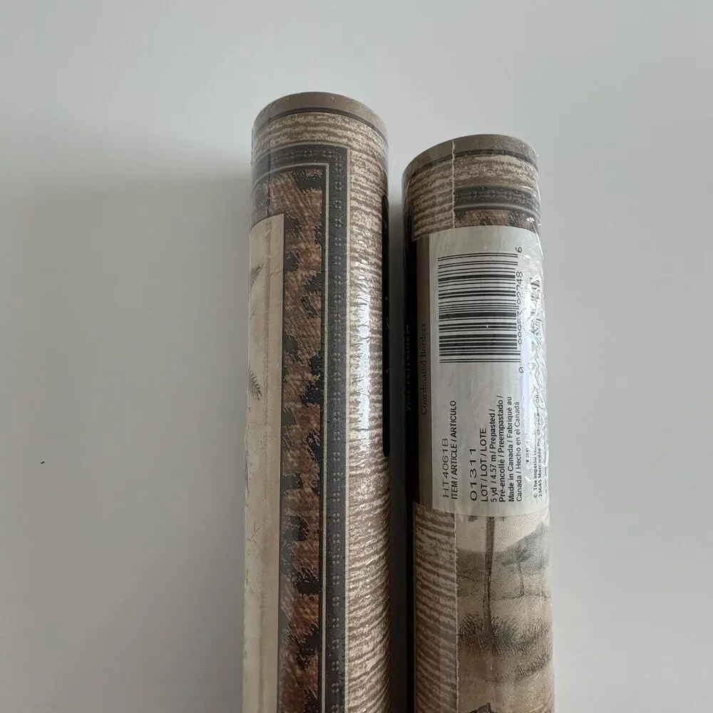 Wallpaper Border Imperial Fine Interiors Palm Tree 10 Yards #0123116 Prepasted